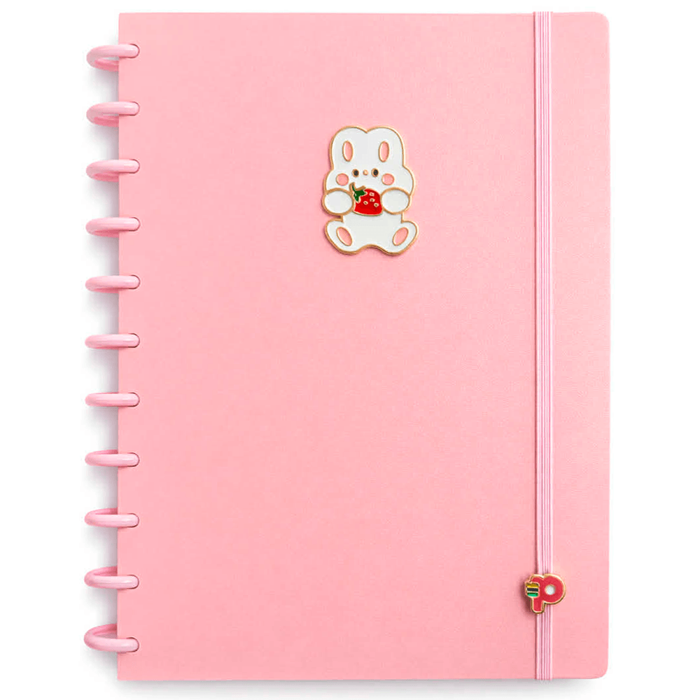 Caderno Universitario 140 Fls C.D. Pop Disc - Berryhoney Morango 1 Caderno Universitario 140 Fls C.D. Pop Disc - Berryhoney Morango 1